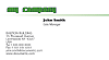 mod�le carte de visite