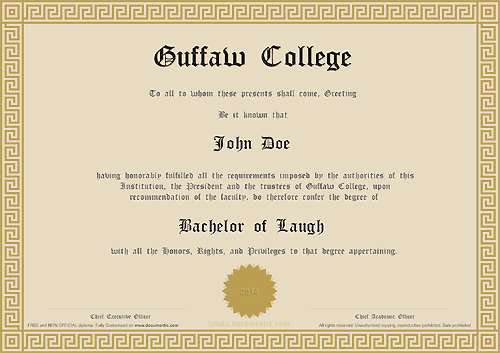 diploma template