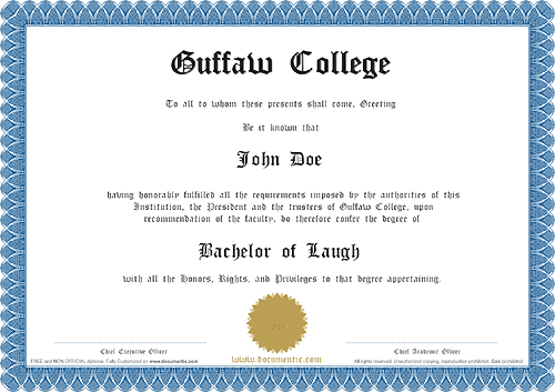 diploma template